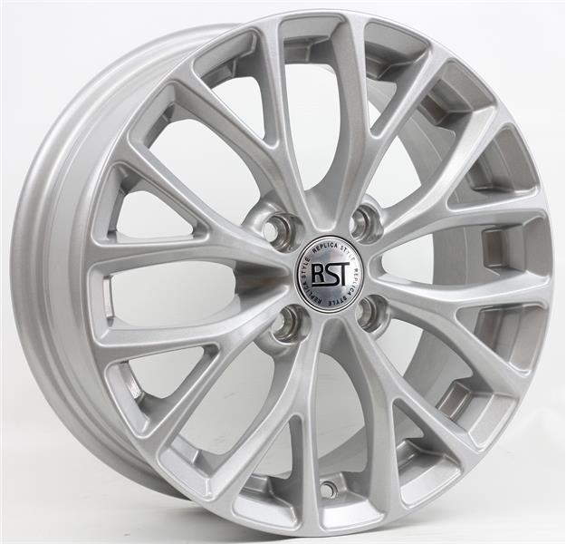 Диски RST R015 6 х 15 4*100 Et: 50 Dia: 60.1 серебро с полированным ободом