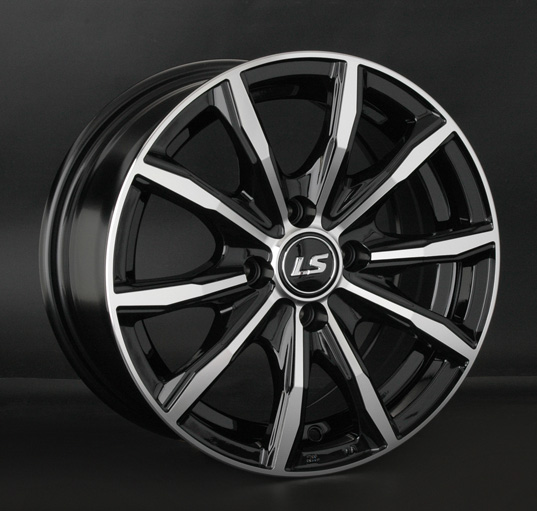 Диски LS wheels LS786 6 х 14 4*98 Et: 35 Dia: 58.6 черный полностью полированный