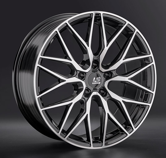 Диски LS wheels FlowForming RC70 8.5 х 19 5*108 Et: 36 Dia: 65.1 черный полностью полированный