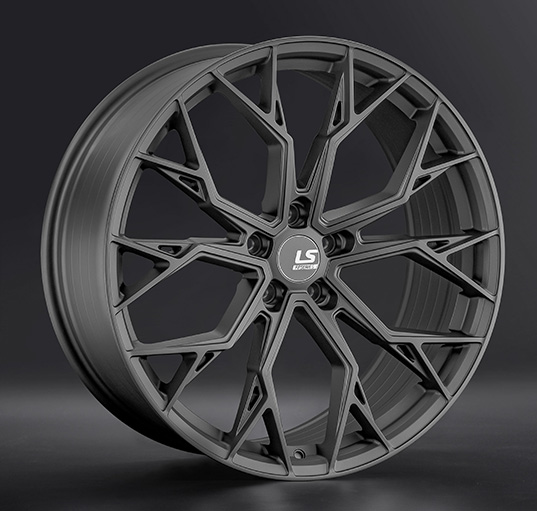 Диски LS wheels FlowForming RC61 9 х 21 5*114,3 Et: 35 Dia: 60.1 серый матовый