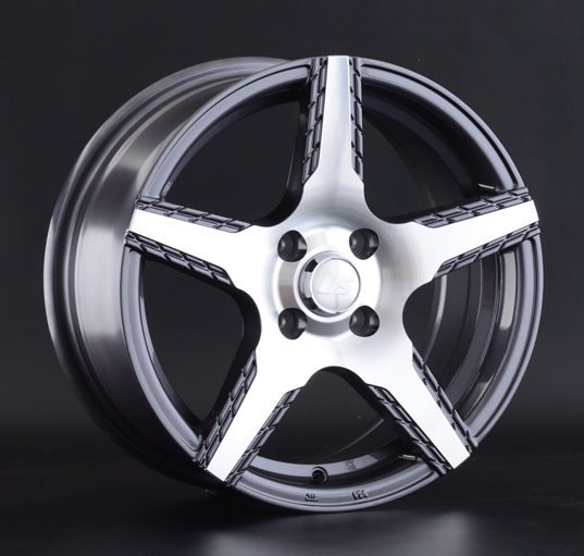 Диски LS wheels LS 888 6.5 х 15 4*100 Et: 40 Dia: 60.1 серый с полировкой