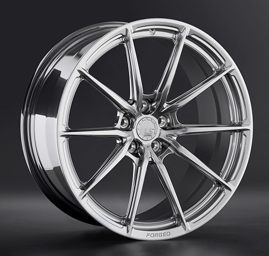 Диски LS Forged FG05 10 х 20 5*112 Et: 25 Dia: 66.6 черный полностью полированный