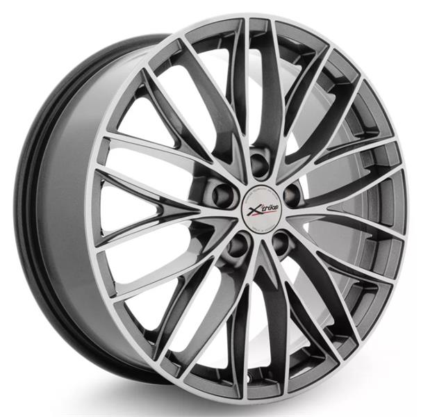 Диски X'trike X-130 7.5 х 18 5*108 Et: 50 Dia: 63.3 серый с полировкой