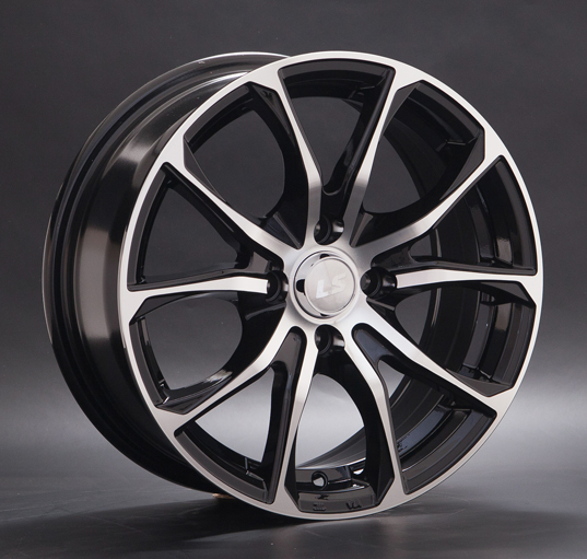 Диски LS wheels LS 764 6.5 х 15 4*108 Et: 25 Dia: 65.1 черный полностью полированный