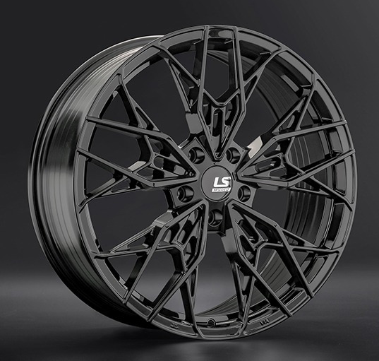 Диски LS wheels FlowForming RC83 8.5 х 19 5*120 Et: 25 Dia: 72.6 черный матовый