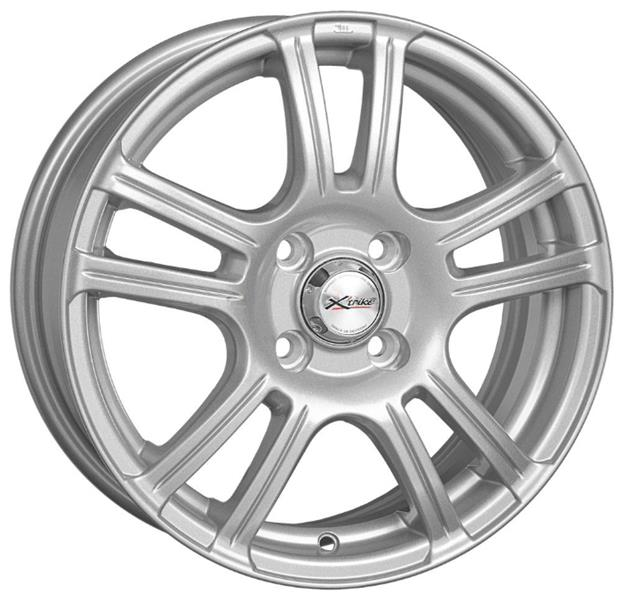 Диски X'trike X-105 6 х 15 4*100 Et: 45 Dia: 54.1 классический серебристый цвет