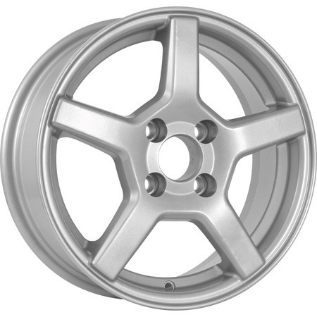 Диски RST R024 5.5 х 14 4*100 Et: 40 Dia: 56.6 серебро с полированным ободом