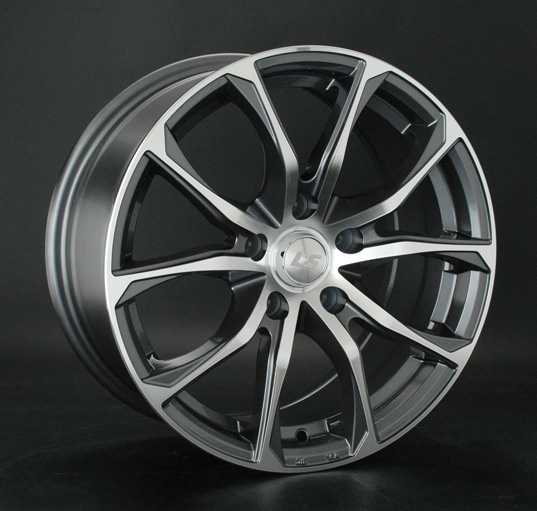 Диски LS wheels LS 764 7 х 16 5*114,3 Et: 40 Dia: 73.1 серый с полировкой