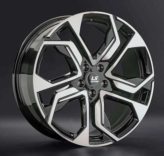 Диски LS Forged FG30 9 х 21 5*120 Et: 45.5 Dia: 62.6 черный полностью полированный