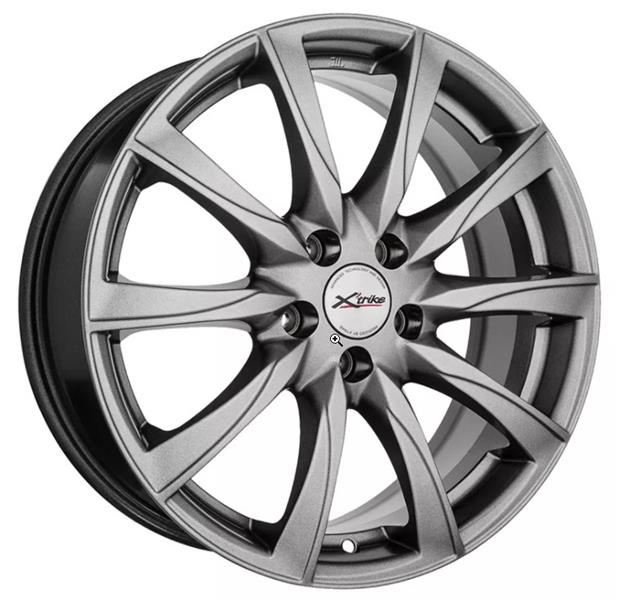 Диски X'trike X-120М 7 х 17 5*114,3 Et: 37 Dia: 66.6 серый