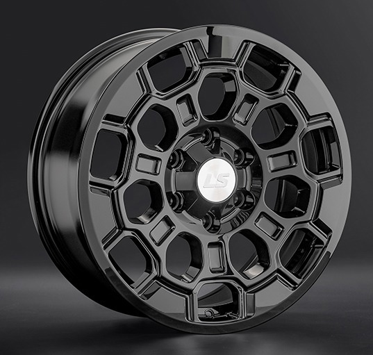 Диски LS wheels LS1364 8 х 18 6*139,7 Et: 36 Dia: 100.1 черный матовый