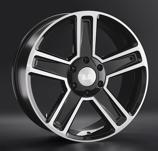 Диски LS wheels LS 1296 8 х 18 6*139,7 Et: 30 Dia: 67.1 черный полностью полированный