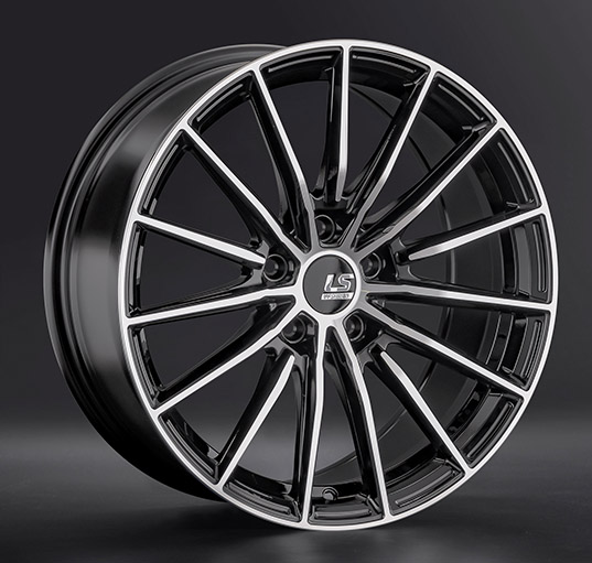Диски LS wheels FlowForming RC63 8.5 х 20 5*108 Et: 38 Dia: 65.1 черный полностью полированный