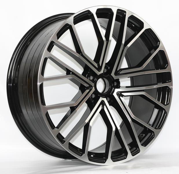 Диски RST R2103FF 9 х 21 5*114,3 Et: 35 Dia: 60.1 черный с проточкой глянцевый
