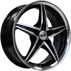 Диски ALCASTA M13 6.5 х 16 5*105 Et: 39 Dia: 56.6 черный полностью полированный