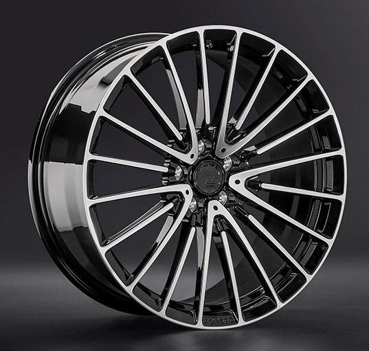 Диски LS Forged FG44 9 х 20 5*112 Et: 34 Dia: 66.6 черный полностью полированный