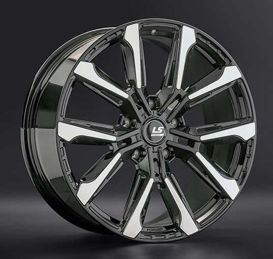 Диски LS Forged FG34 9.5 х 22 5*150 Et: 45 Dia: 110.1 черный полностью полированный
