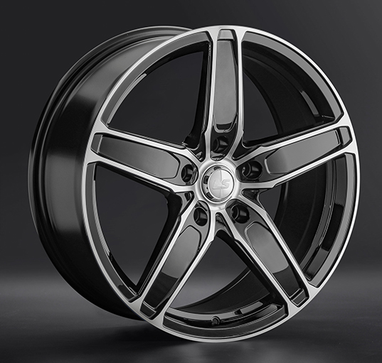 Диски LS wheels LS1337 8.5 х 19 5*130 Et: 50 Dia: 71.6 черный полностью полированный