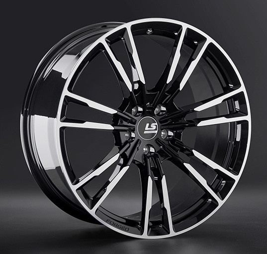 Диски LS Forged FG06 8.5 х 20 5*114,3 Et: 30 Dia: 67.1 черный полностью полированный