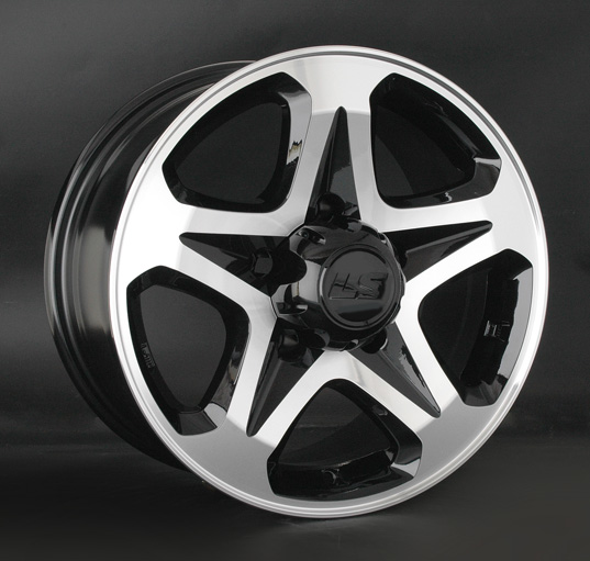 Диски LS wheels LS774 7 х 16 5*139,7 Et: 5 Dia: 108.6 черный полностью полированный