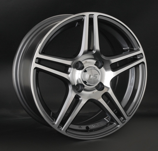 Диски LS wheels LS 770 7 х 16 4*100 Et: 40 Dia: 60.1 серый с полировкой