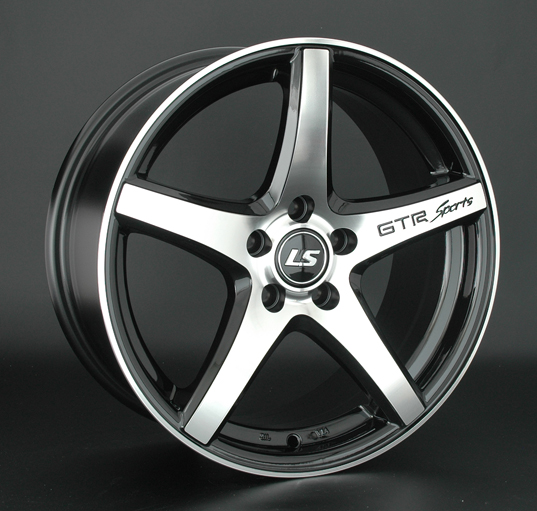 Диски LS wheels LS540 6.5 х 15 5*100 Et: 38 Dia: 57.1 черный полностью полированный