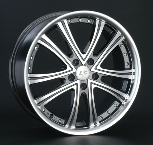 Диски LS wheels LS289 7 х 18 5*114,3 Et: 40 Dia: 73.1 серый с полировкой