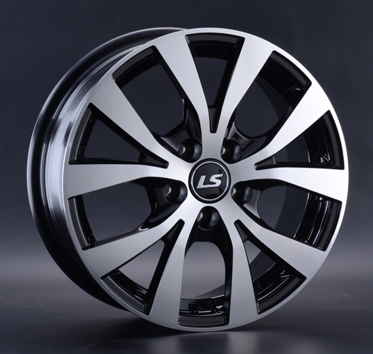 Диски LS wheels LS 960 6 х 15 4*100 Et: 50 Dia: 60.1 черный полностью полированный
