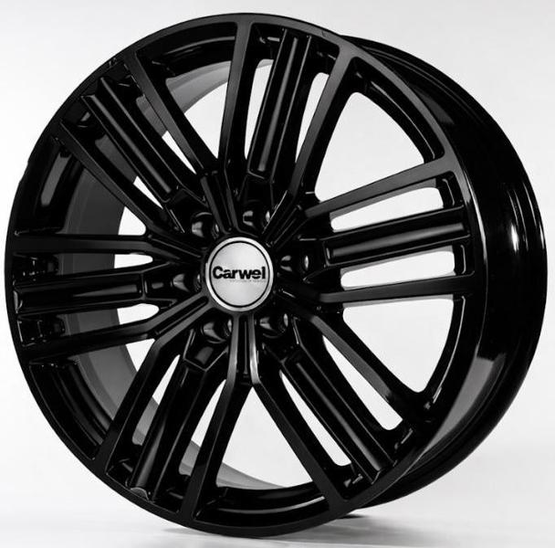 Диски Carwel Джирим 7.5 х 18 6*139,7 Et: 30 Dia: 106.1 черный матовый