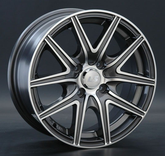 Диски LS wheels LS188 6.5 х 15 5*100 Et: 38 Dia: 57.1 серый с полировкой