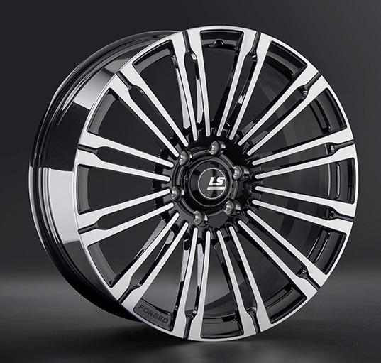 Диски LS Forged FG18 8.5 х 19 6*139,7 Et: 36 Dia: 100.1 черный полностью полированный