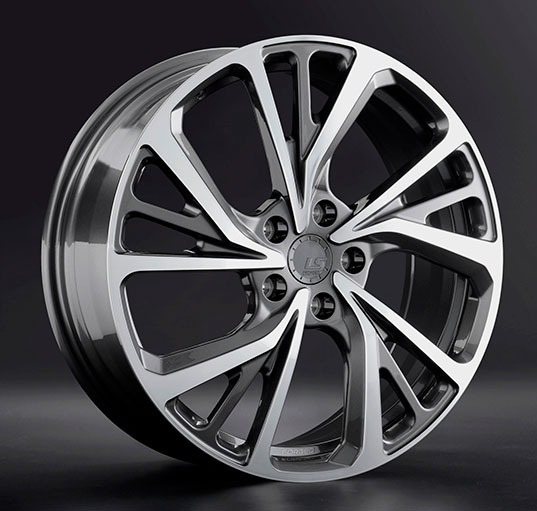 Диски LS Forged FG22 7 х 19 5*120 Et: 45 Dia: 64.1 серый с полировкой