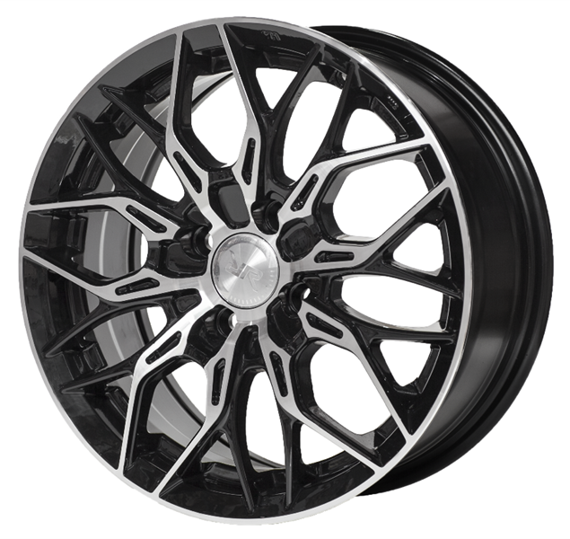 Диски RR CSSD2853 7.5 х 17 5*110 Et: 45 Dia: 63.4 черный с проточкой глянцевый