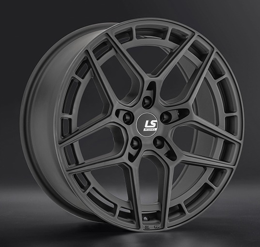 Диски LS wheels FlowForming RC107 9 х 20 5*108 Et: 35 Dia: 65.1 черный матовый