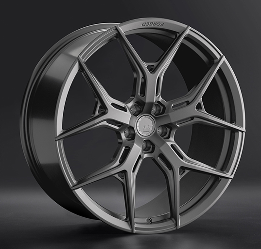Диски LS Forged FG14 9.5 х 22 5*114,3 Et: 47 Dia: 67.1 серый матовый