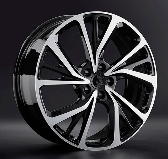 Диски LS Forged FG22 7.5 х 19 5*114,3 Et: 35 Dia: 60.1 черный полностью полированный