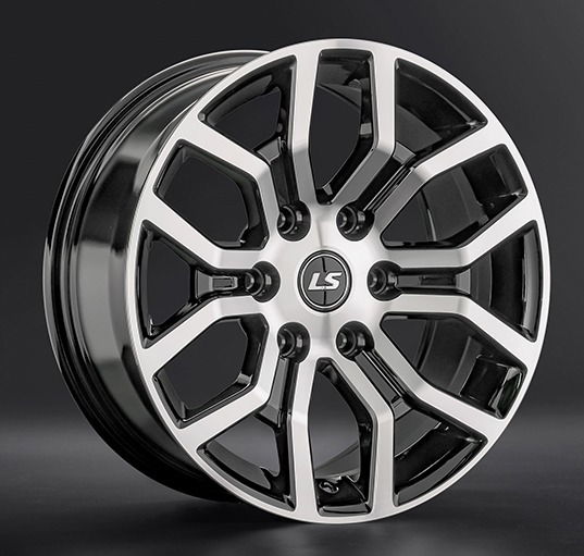 Диски LS wheels LS1367 9 х 20 6*139,7 Et: 30 Dia: 100.1 черный полностью полированный
