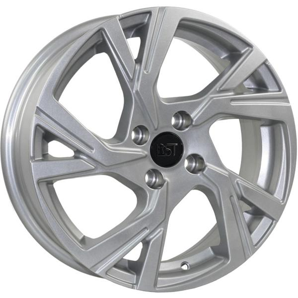 Диски RST R156 6 х 16 4*100 Et: 41 Dia: 60.1 серебро с полированным ободом
