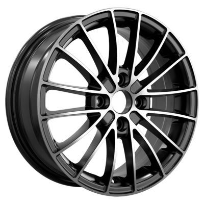 Диски RST R034 5.5 х 14 4*100 Et: 40 Dia: 54.1 черный с проточкой глянцевый