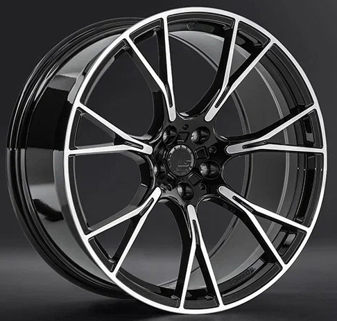 Диски LS Forged FG66 10.5 х 20 5*112 Et: 28 Dia: 66.6 черный полностью полированный