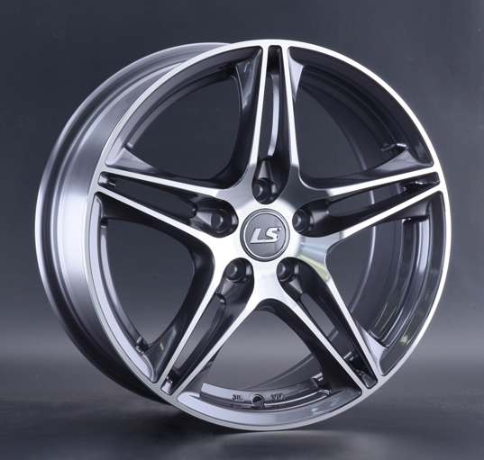 Диски LS wheels LS1056 7 х 16 5*100 Et: 43 Dia: 57.1 серый с полировкой