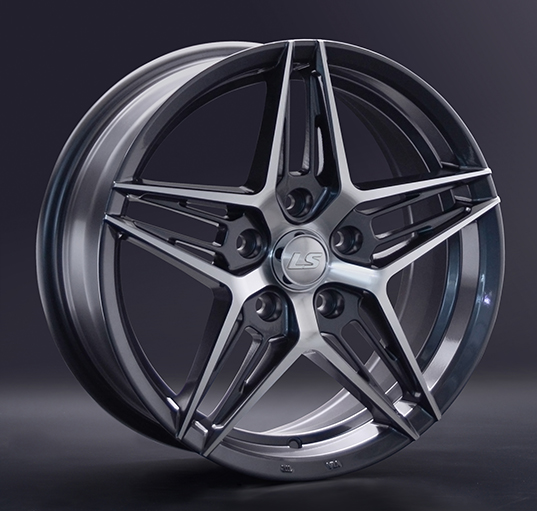 Диски LS wheels LS1262 7.5 х 17 5*112 Et: 40 Dia: 66.6 серый с полировкой
