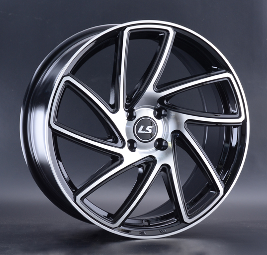 Диски LS wheels 1054 8 х 18 4*100 Et: 40 Dia: 60.1 черный полностью полированный