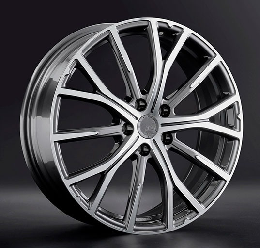 Диски LS Forged LSFG21 7 х 19 5*114,3 Et: 40 Dia: 66.6 серый с полировкой
