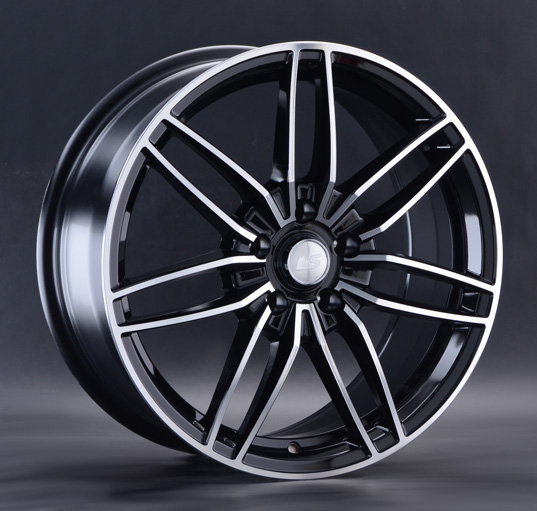 Диски LS wheels 1241 8 х 18 5*112 Et: 35 Dia: 66.6 черный полностью полированный
