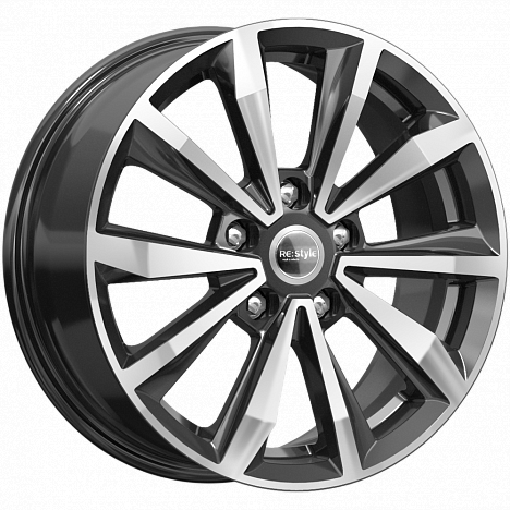 Диски K&K КС974 6.5 х 16 5*114,3 Et: 40 Dia: 66.1 черный с проточкой глянцевый