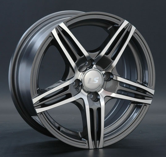 Диски LS wheels LS189 6.5 х 15 4*114,3 Et: 40 Dia: 73.1 серый с полировкой