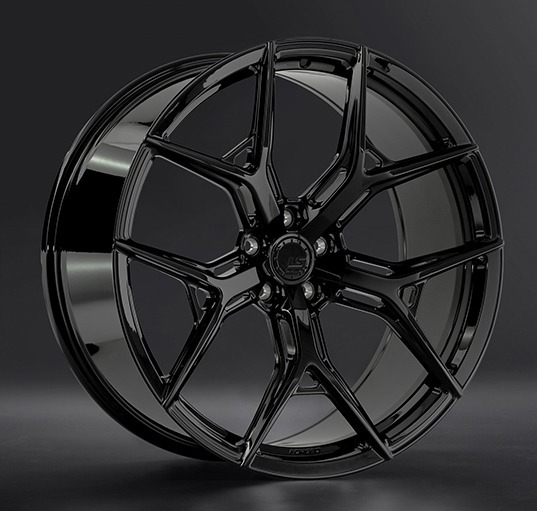 Диски LS Forged FG14Y 10.5 х 22 5*112 Et: 43 Dia: 66.6 черный матовый