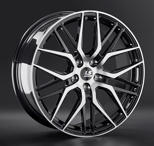 Диски LS Forged FG04 8 х 19 5*114,3 Et: 35 Dia: 67.1 черный полностью полированный