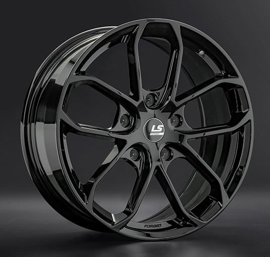 Диски LS Forged FG26 9.5 х 21 5*130 Et: 46 Dia: 71.6 черный матовый